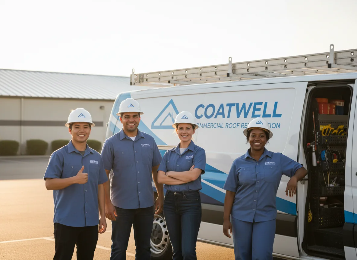 Commercial roof coating company in Gulliver, MI